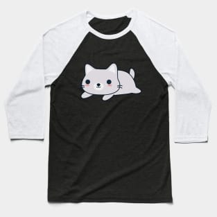 Cute Cat T-Shirt Baseball T-Shirt